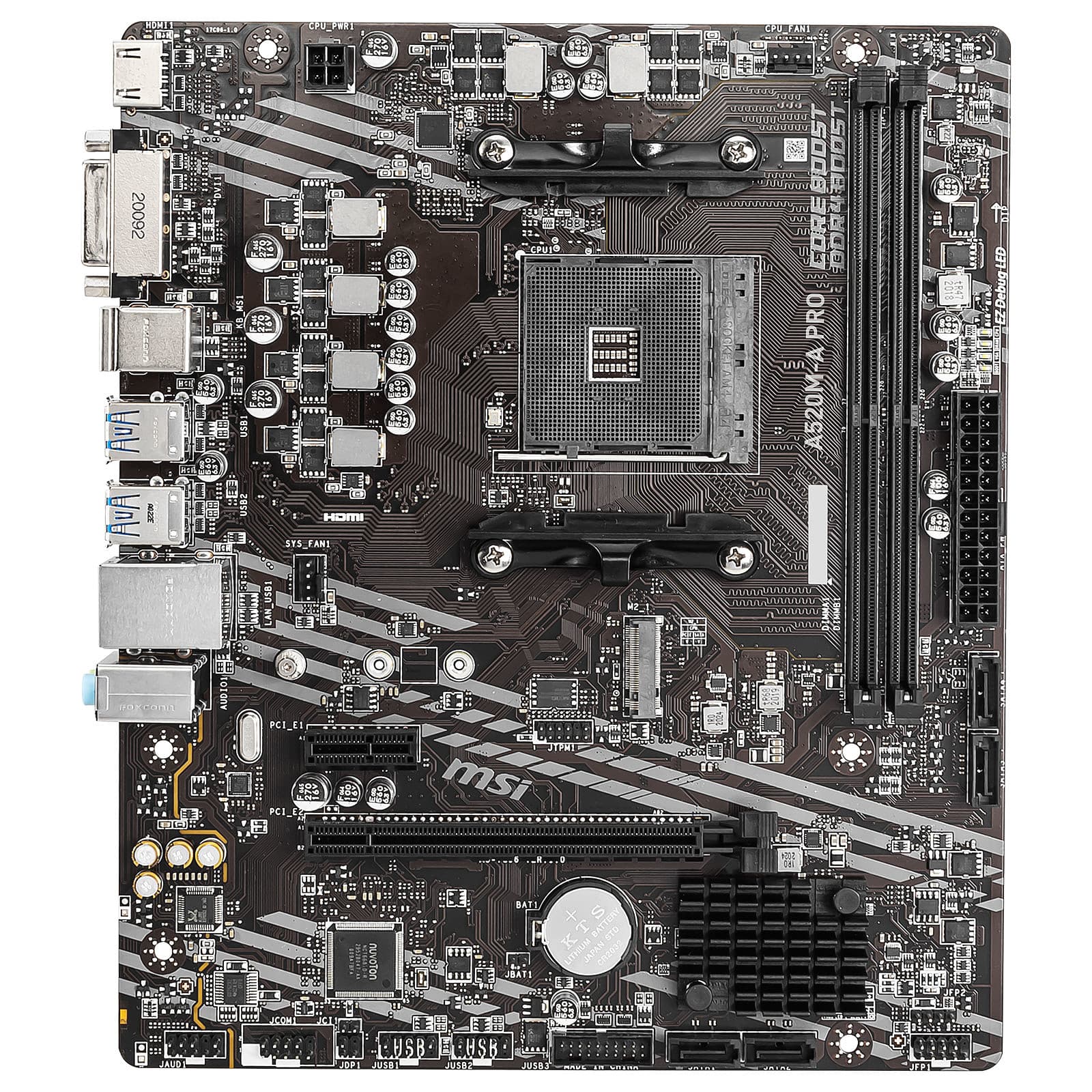 MSI A520M A PRO AM4 3