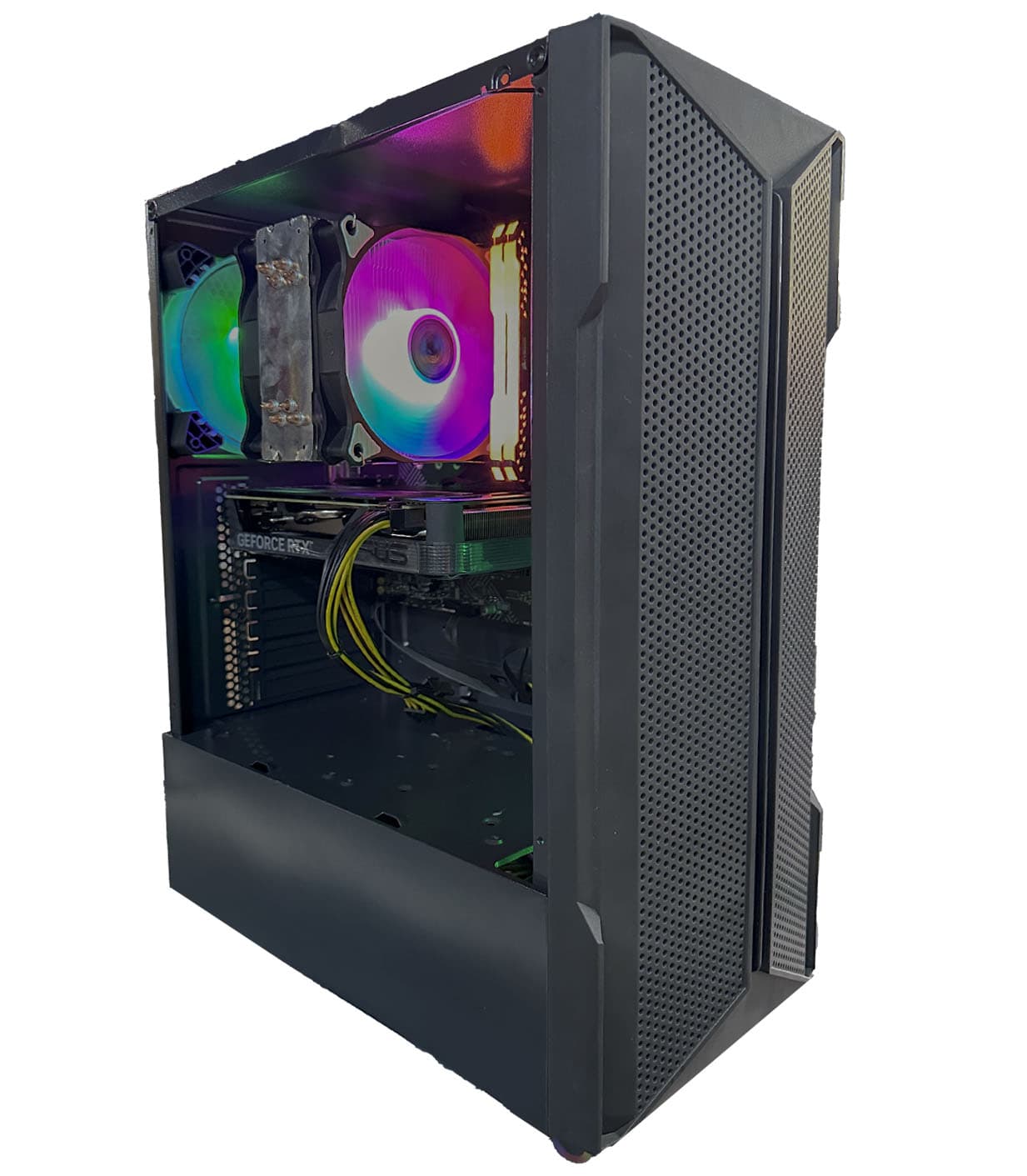 BOITIER 4 FAN ARGB ATX MODULE A NOIR CASACONFIG 2