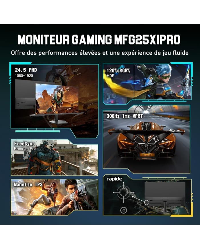 MINIFIRE MFG25X1 PRO 25 FHD IPS 300HZ 4