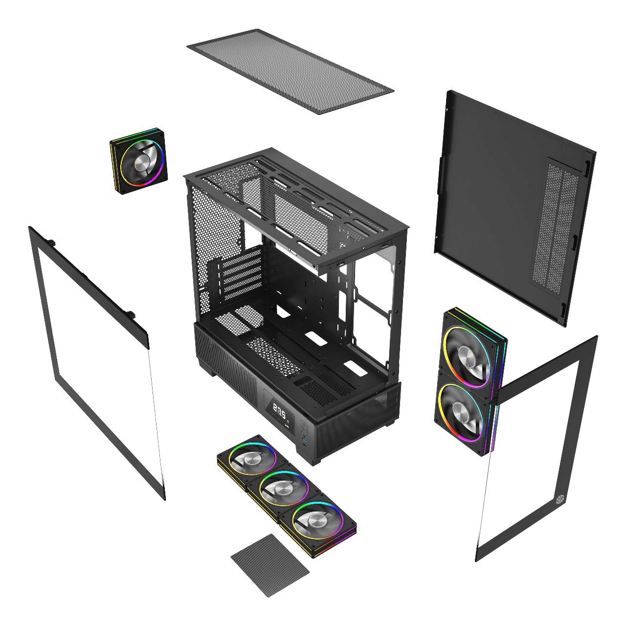 SG PRO V2 6 FAN ARGB NOIR 3