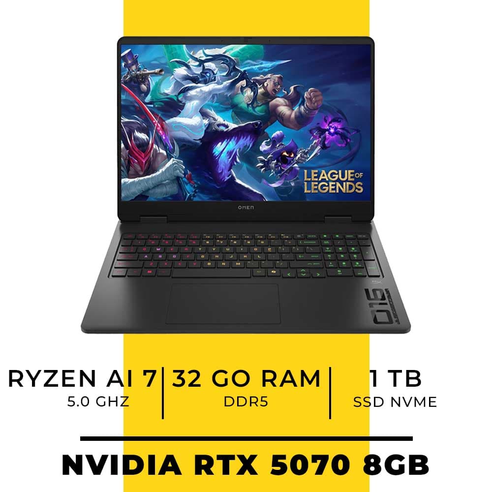 HP OMEN 16 Ryzen AI 7 350 32GB 1TB SSD RTX 5070 8GB