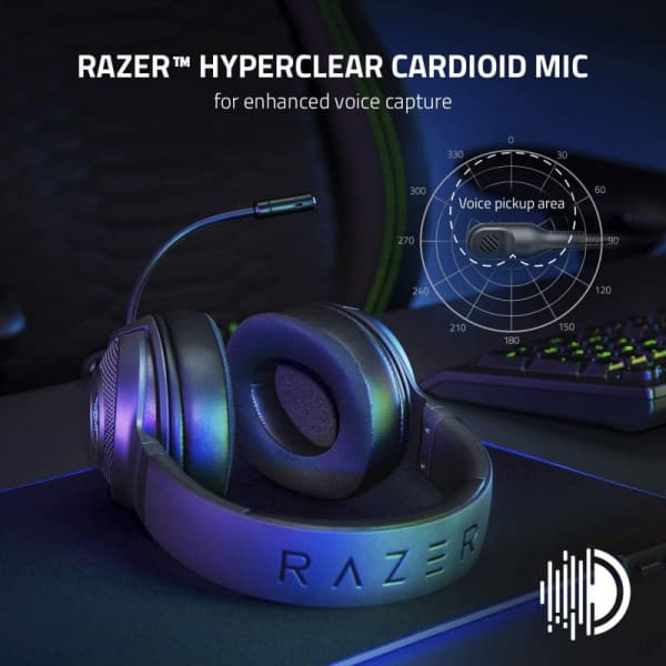 Razer Kraken v3 X (Noir) 4