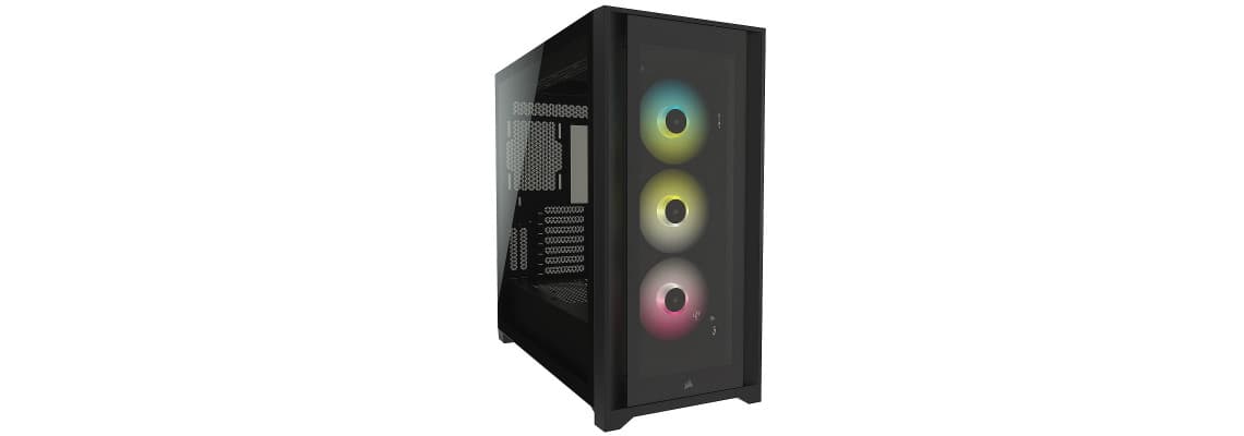Corsair iCUE 5000X RGB Tempered Glass (Noir) 4