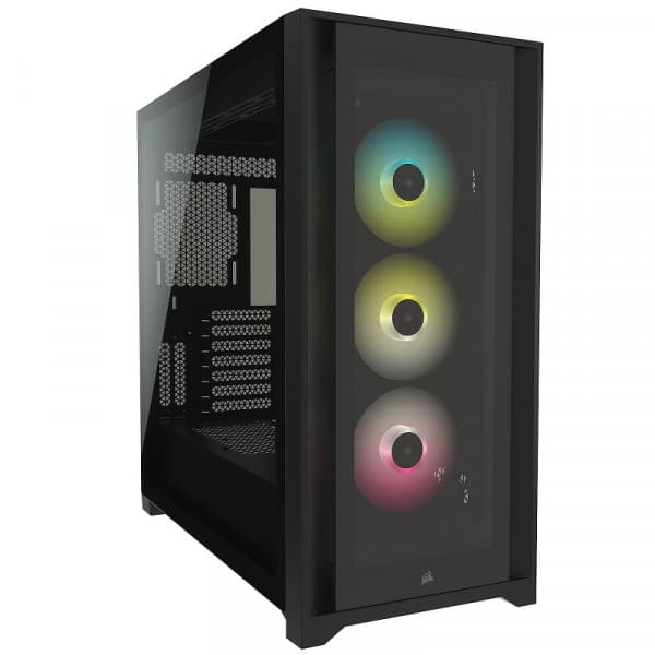 Corsair iCUE 5000X RGB Tempered Glass (Noir) maroc prix
