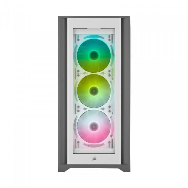 Corsair iCUE 5000X RGB Tempered Glass (Blanc) 2