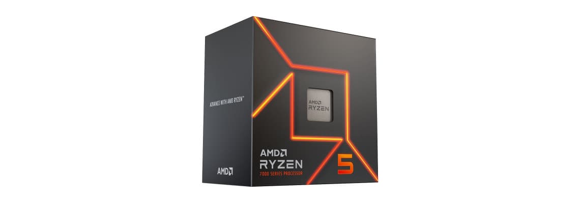 AMD Ryzen 5 7600 Wraith Stealth (3.8 GHz / 5.1 GHz) 4