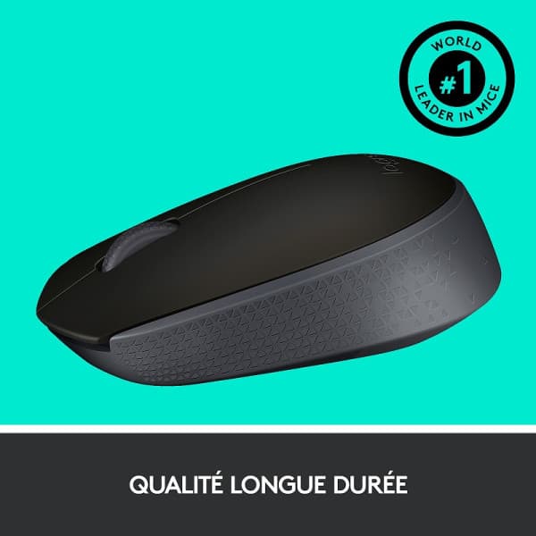 Logitech M171 Wireless Mouse (Noir) 4