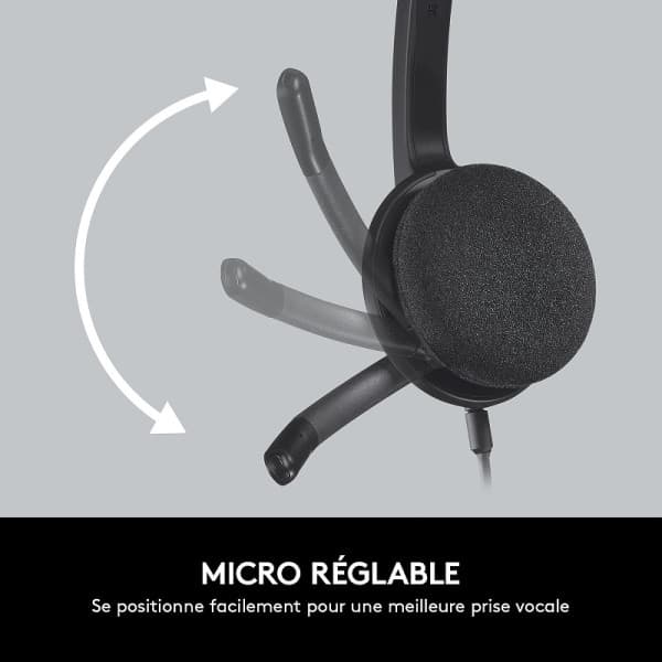 Logitech USB Headset H340 3