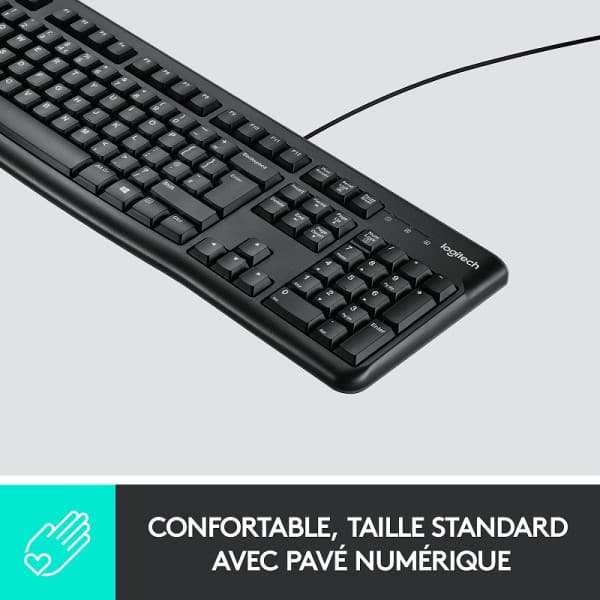 Logitech Keyboard K120 AZERTY 2