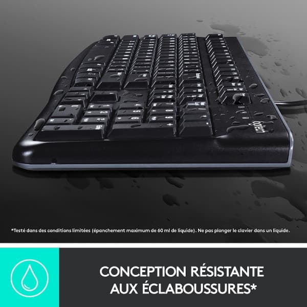Logitech Keyboard K120 AZERTY 3
