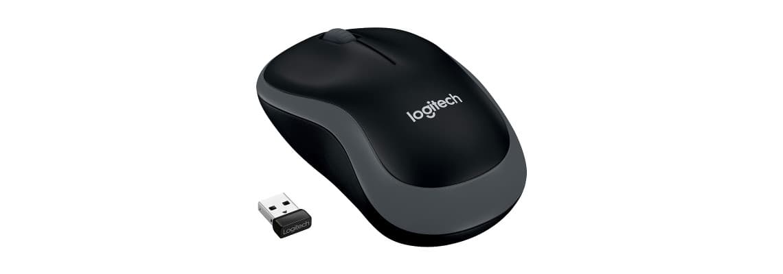 Logitech Wireless Mouse M185 (Gris) 4