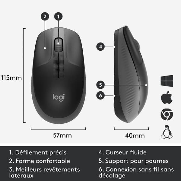 Logitech M190 (Red) 4