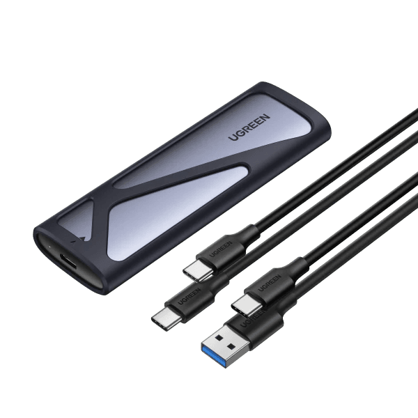Ugreen Boitier disque dur externe Nvme/M2 SATA SSD