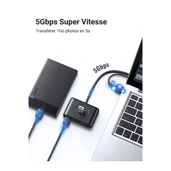 Ugreen HUB USB 3.0 to 4 x USB 3.0 1M 2