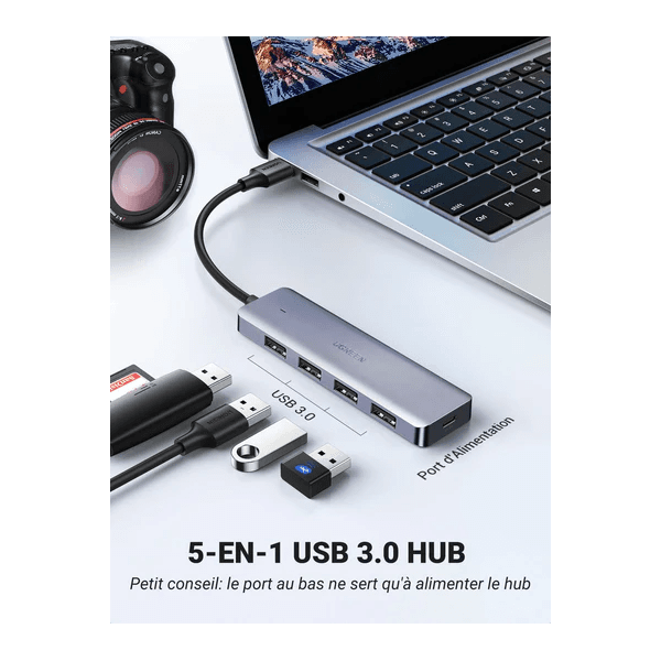 Ugreen HUB USB 3.0 to 4 x USB 3.0 (50985) 2