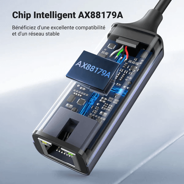 Ugreen Adaptateur Aliminium USB 3.0 to RJ45 (50922) 3