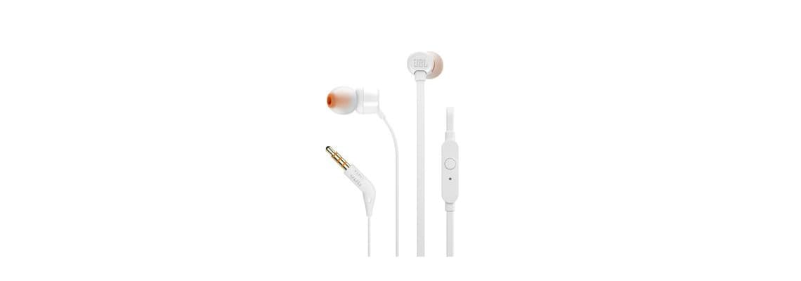 JBL Ecouteurs T110 Blanc 3
