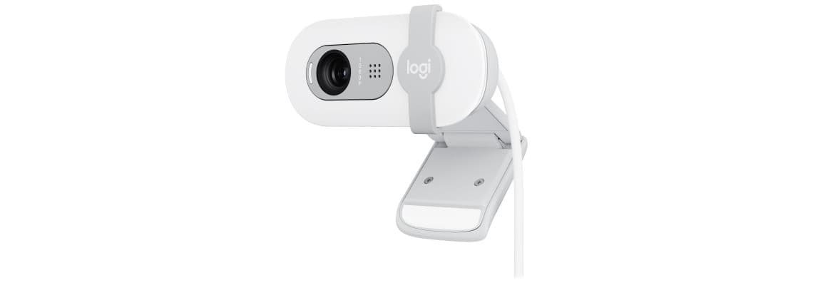 Logitech BRIO 100 (Blanc) 2