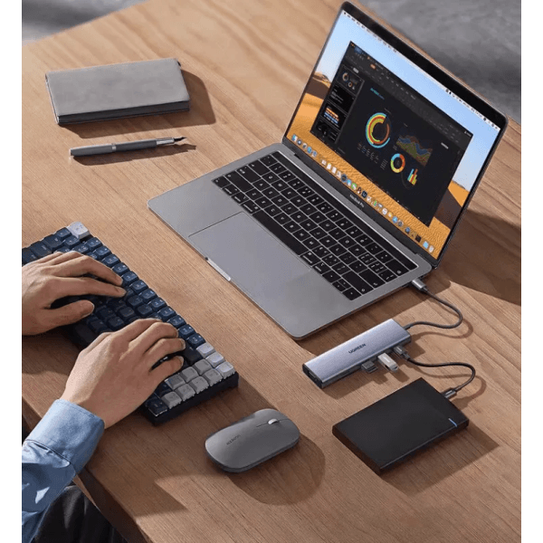 HUB USB-C Ugreen 9 en 1 (15600) 2
