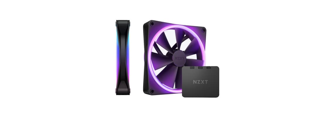 NZXT F140 RGB Duo Twin Pack Black 5