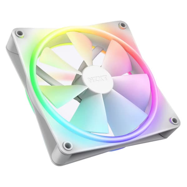 NZXT F140 RGB Duo Twin Pack White 2