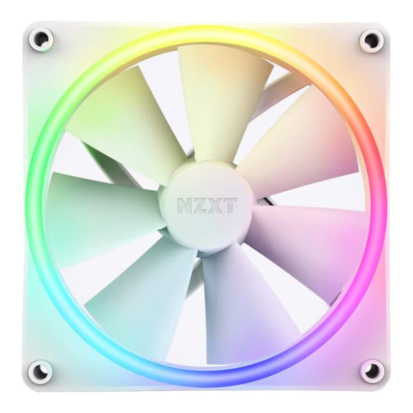 NZXT F140 RGB Duo Twin Pack White 3
