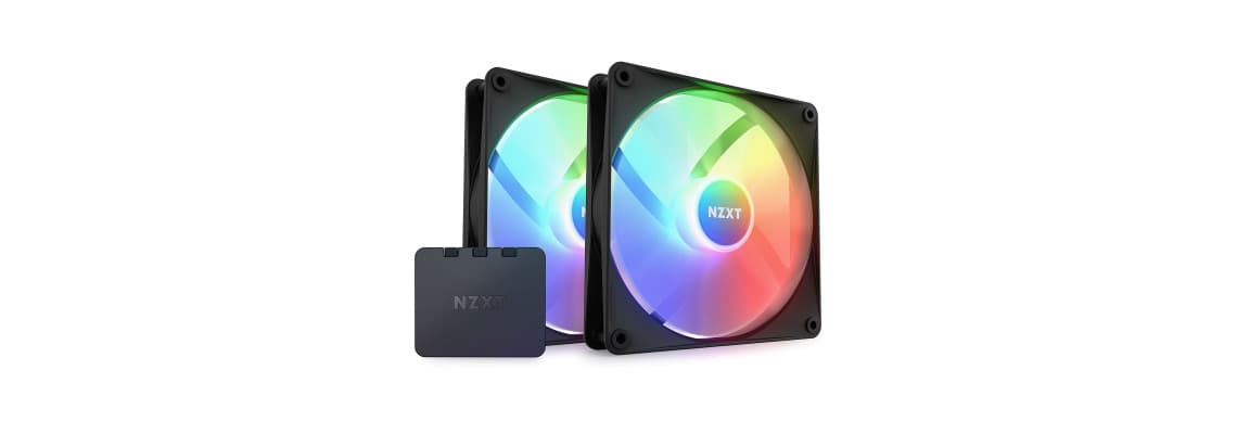 NZXT F140 RGB Core Twin Pack (Black) 5