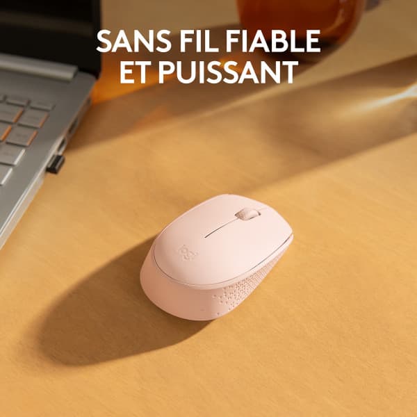 Logitech M171 Wireless Mouse (Rose) 2