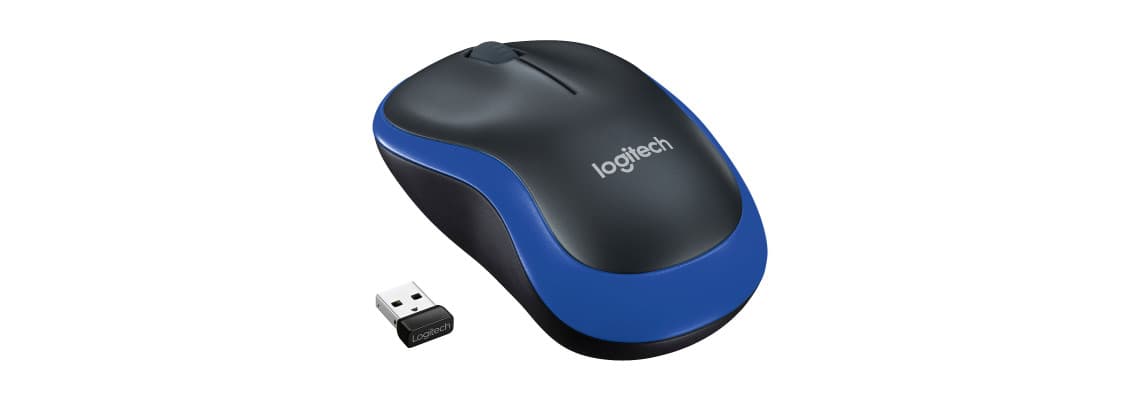 Logitech Wireless Mouse M185 (Blue) 3