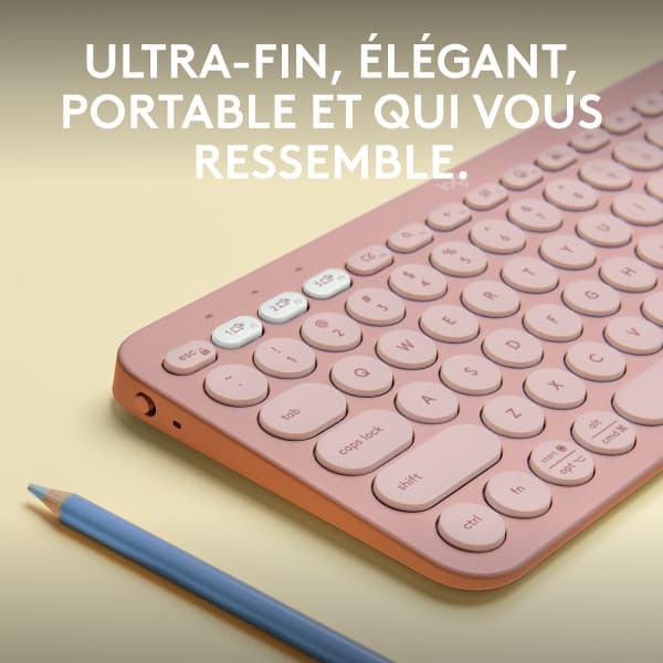 Logitech Pebble Keys 2 K380s (Rose) 2