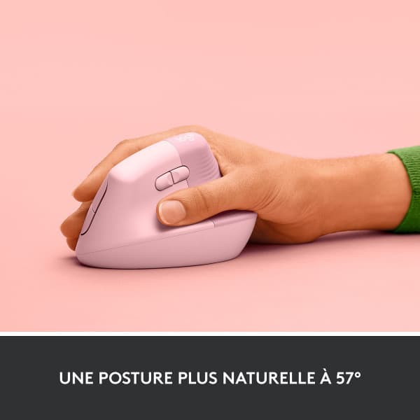 Logitech Lift (Rose) 3