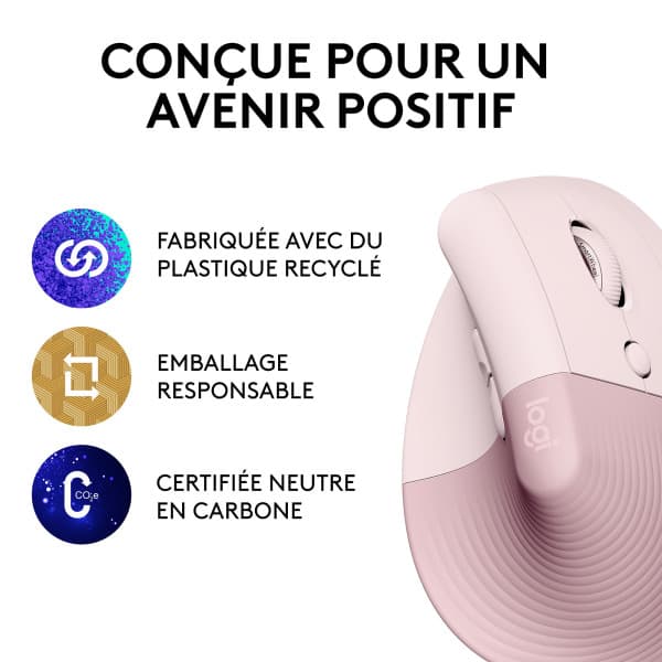 Logitech Lift (Rose) 5