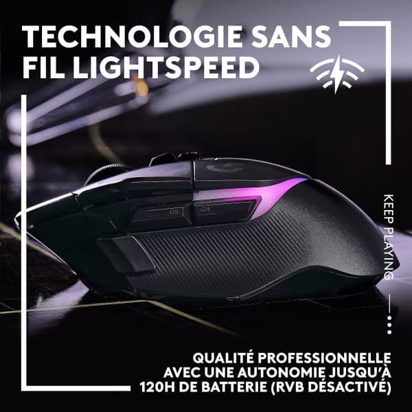 Logitech G G502X Plus Noir 3