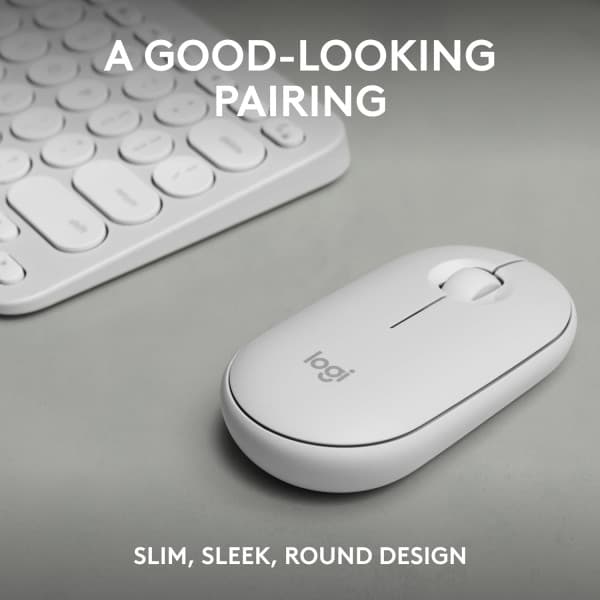 Logitech Pebble 2 Combo (White) 2