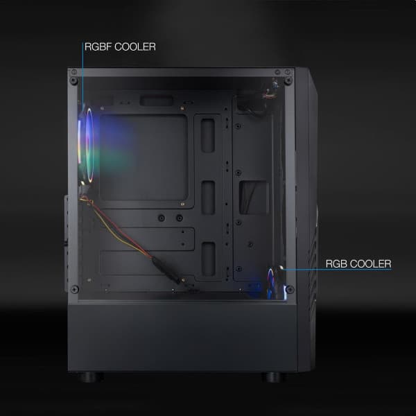 TooQ TQGCC102-B BIOHAZARD Black 5