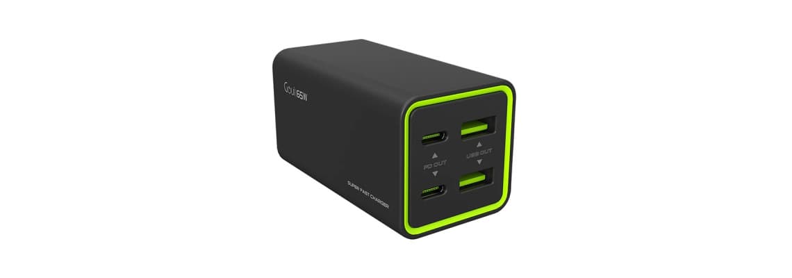 Goui Tank Chargeur de Bureau Super Rapide 4 Ports 65W 3