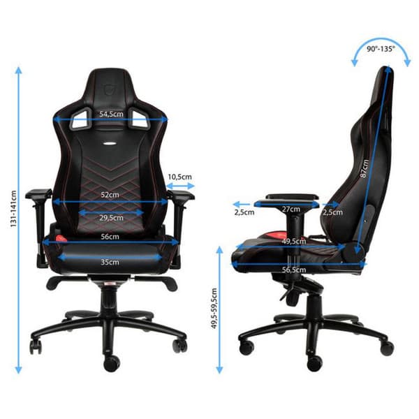 Noblechairs EPIC Black/Red 5