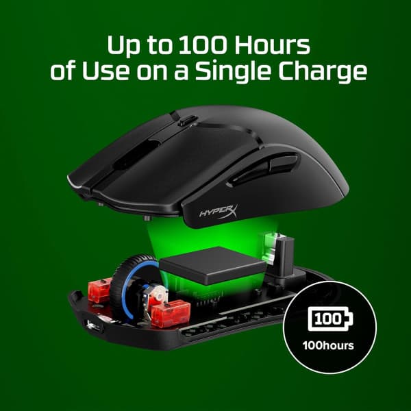 HyperX Pulsefire Haste 2 Mini (Black) 2