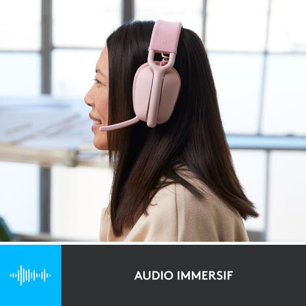 Logitech Zone Vibe 100 Rose 2
