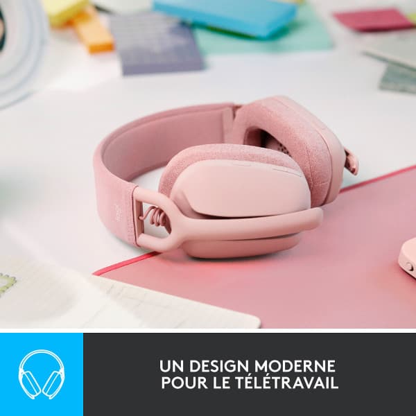 Logitech Zone Vibe 100 Rose 3