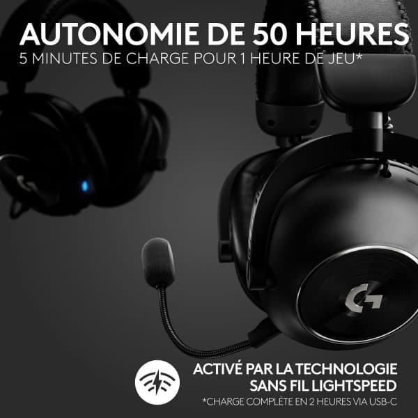 Logitech G Pro X 2 Lightspeed (Black) 2