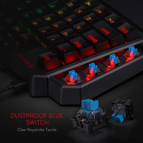 Redragon K585 DITI One-Handed RGB 3