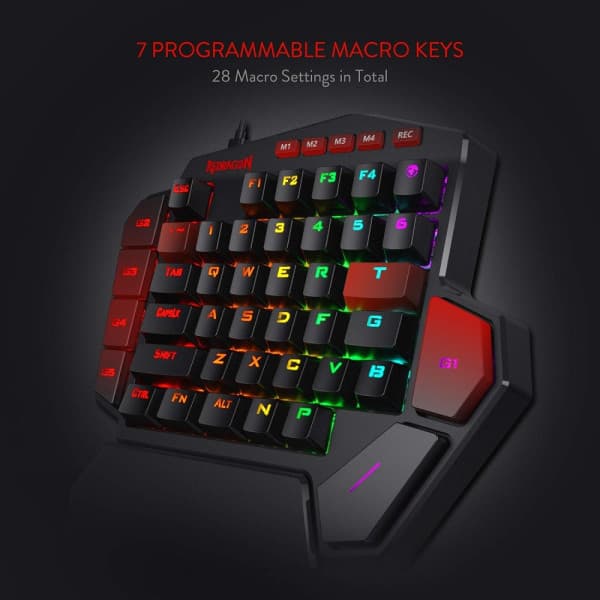 Redragon K585 DITI One-Handed RGB 4