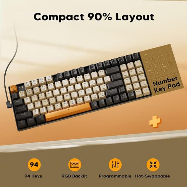 Redragon K636 CLO RGB Red Switches 4