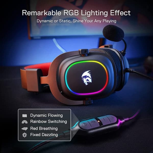 Redragon H510 Zeus-X RGB Wired Gaming Headset 3