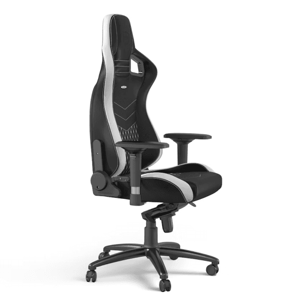 Noblechairs EPIC Real Leather Black/Red/White 2