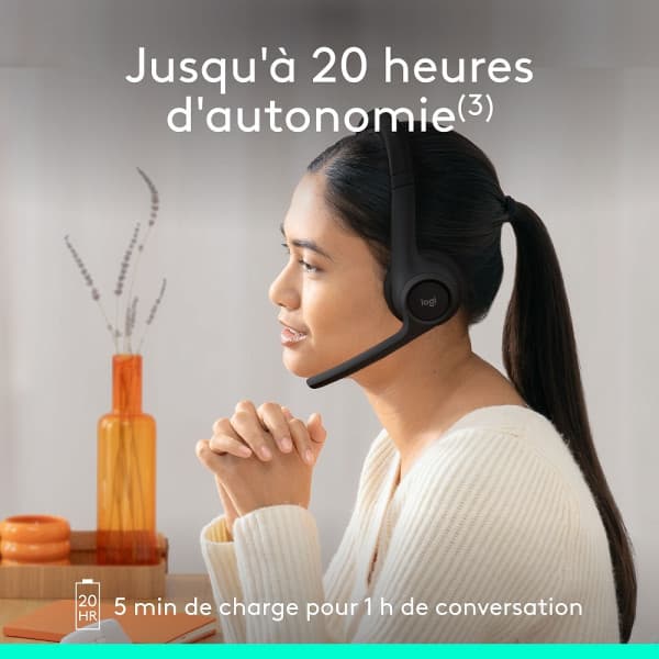 Logitech Zone 300 Black 4