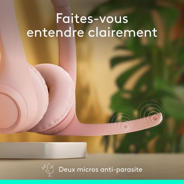Logitech Zone 300 Rose 4