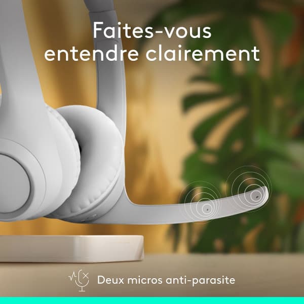 Logitech Zone 300 White 4