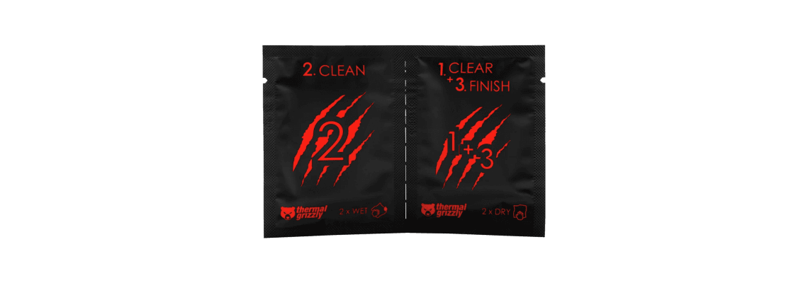 Thermal Grizzly Cleaning Wipes 4